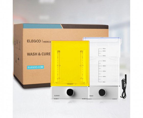 Фото 8 - Полімеризаційна камера (УФ-камера) та Мийка Elegoo Mercury XS