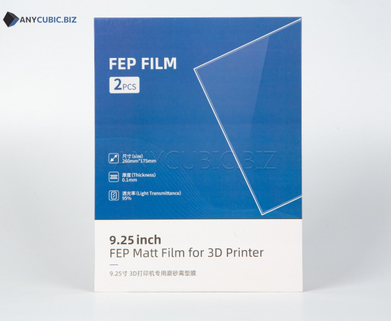 Фото 2 - Тефлонова FEP Матова плівка для Photon M3 Plus 2шт 260×175 mm