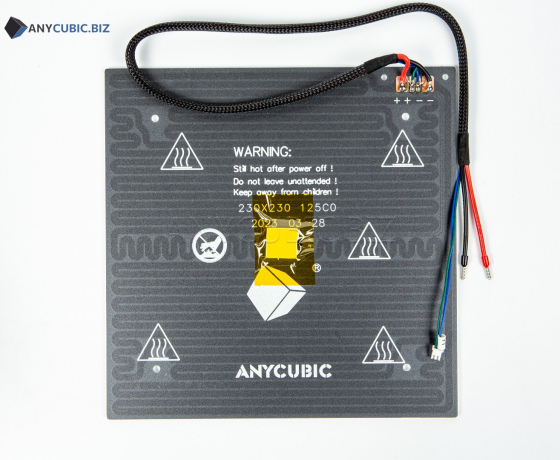 Фото 5 - Нагрівальний стіл з підігрівом Hot Bed для 3D принтера Anycubic Kobra/Kobra Go/Kobra Neo