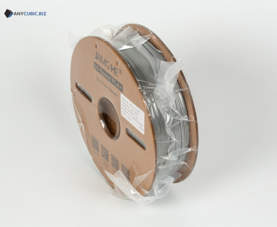 Фото 4 - Сірий Високошвидкісний філамент для швидкісного друку Hi-Speed PLA+ JAMGHE 1,75 мм 1kg
