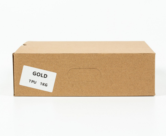 Фото 2 - TPU Filament (пластик) для 3D принтера  Золотий 1кг, 1.75мм