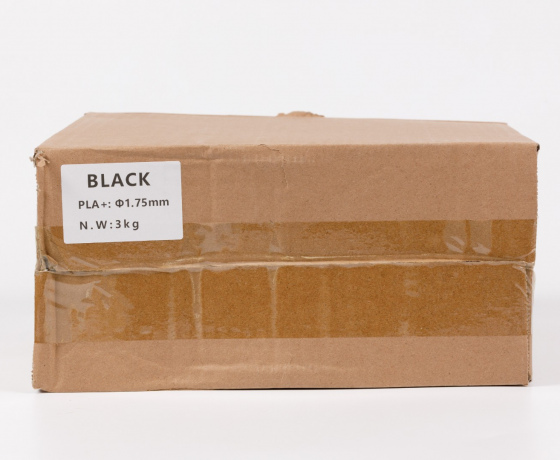 Фото 2 - Чорний пла плюс пластик для 3D принтера ✪3кг✪1.75мм