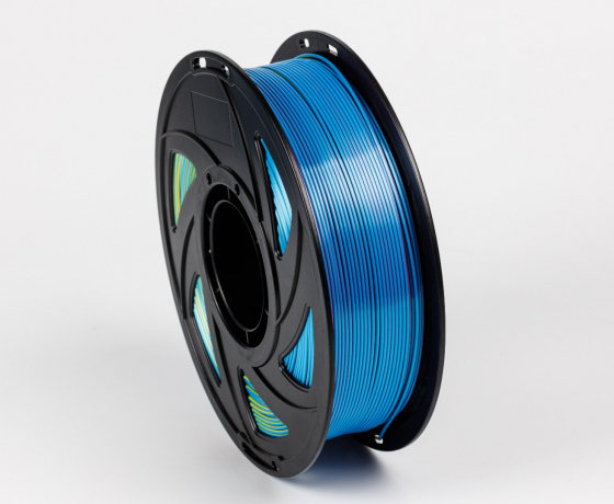 Фото 2 - Червоний Жовтий Синій Шовковий Пла Пластик | PLA SILK Red Yellow Blue 1кг | 1.75мм | 330м