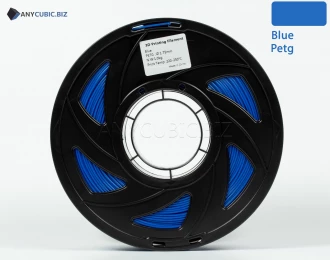 Синій PETG Copet ПЕТГ філамент пластик для 3D принтера 1кг, 1.75мм, 330м